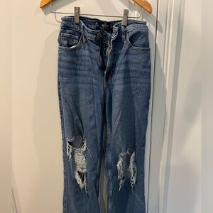 Hollister Ultra High-Rise Dad Jean Vintage Stretch 0R w24 L31
